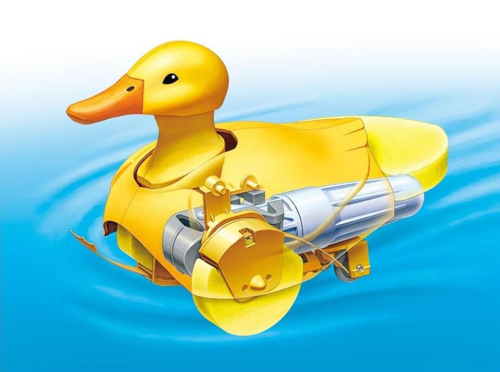 Спецпроект TAMIYA Набор для творчества «Ходящая и плавающая утка» 69946 (желтый)