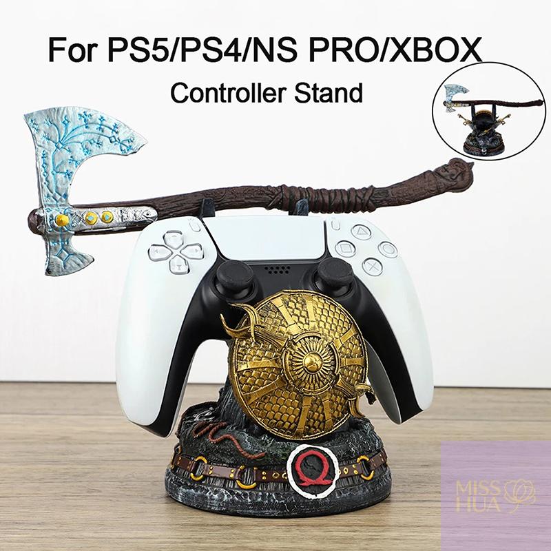 Креативные подставки Стенд для контроллера PS5 Уникальный держатель для геймпада Настольное украшение Игровой аксессуар Домашнее украшение
