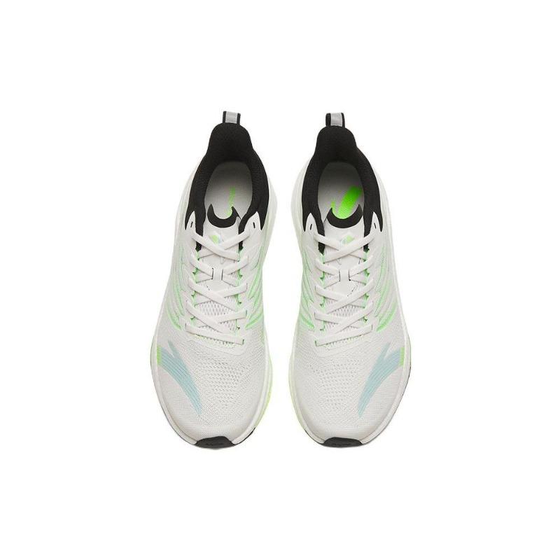 Anta MACH 3.0 men low-top running shoes white green 112325583-5
