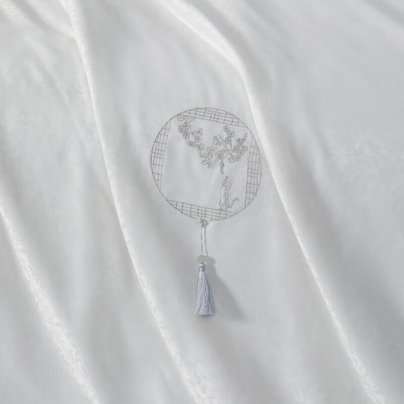 Mercury Home Textiles Цветочное Окно Жаккардовое Стеганое Одеяло из Шелка-Тусса
