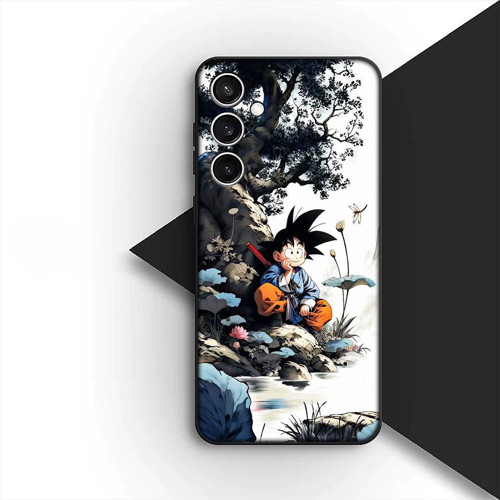 Phone Cover for Samsung Galaxy S22 S21 S20 FE Ultra Plus A07 A17 A15 A16 A25 A57 A37 Soft Case Dragons Balls Goku Son Gohan z