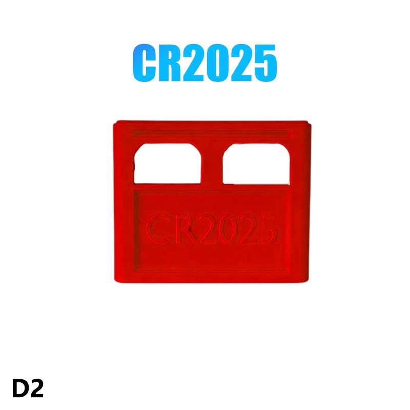 Коробка для хранения батареек Aaa/Aa/9V/Cr2032/Cr2025, штабелируемый органайзер для батареек, декоративный держатель для батареек, коробка для хранения для дома, офиса