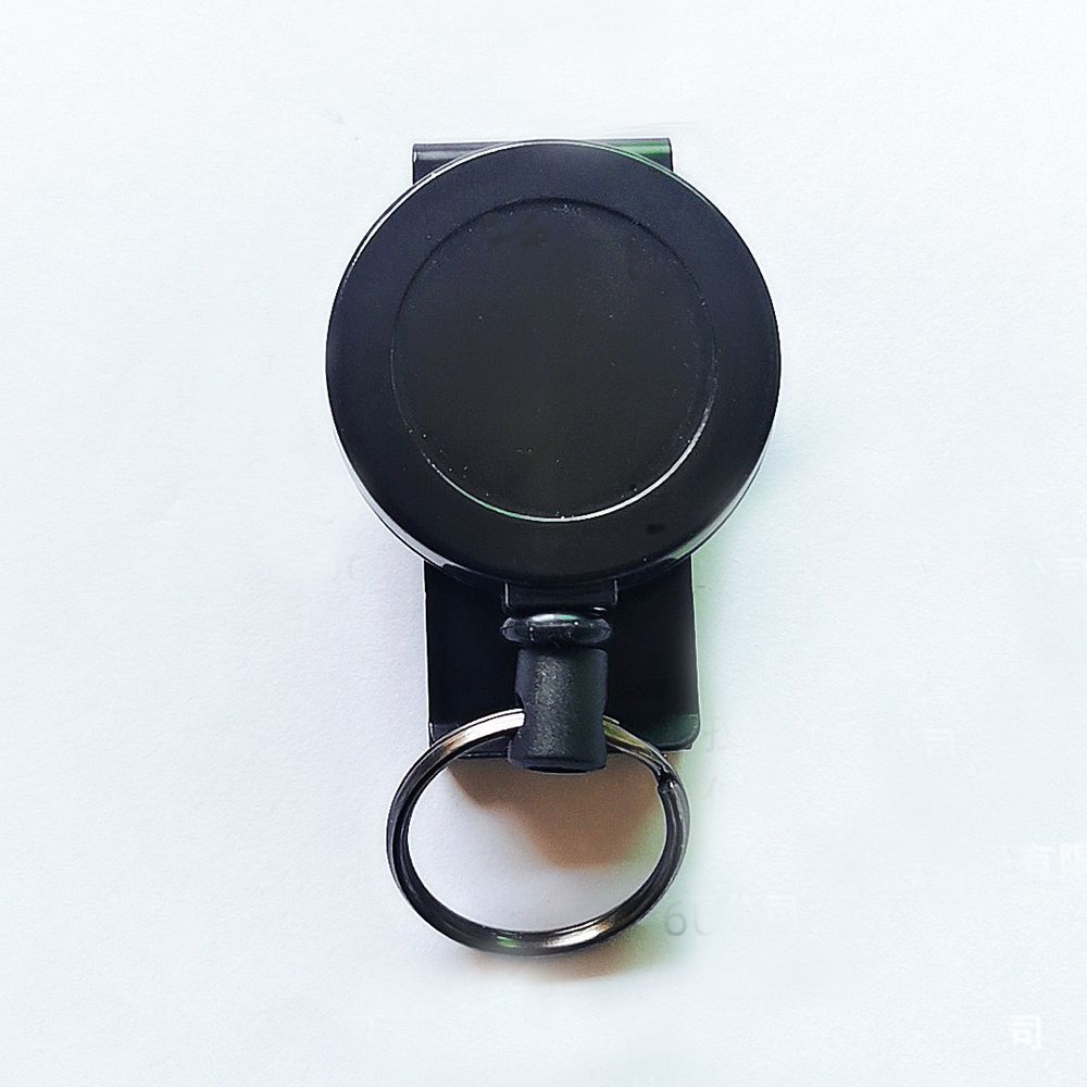 Easy To Pull Buckle Stationery ID Card Badge Holder Outdoor Key Ring Key Chain Retractable Keychain