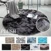 Round Plush Carpet For Living Room Anti-slip Fluffy Large Area Mat Thick Bedroom Decorative Carpets Floor Soft Rug Home Pink Rug