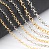 Encrypted Cross-Chain Round Bead DIY Clavicle Necklace Twist Chain Decor