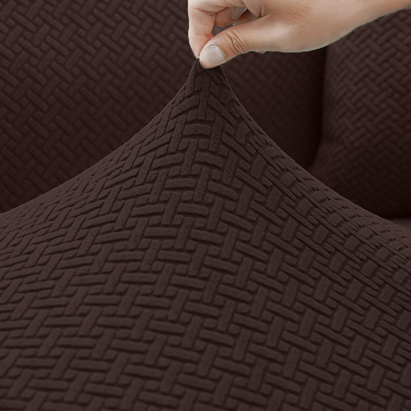 1 шт. жаккардовый чехол для дивана с твиловым узором, эластичные чехлы для диванов, защитная мебель для спальни, офиса, гостиной, домашнего декора