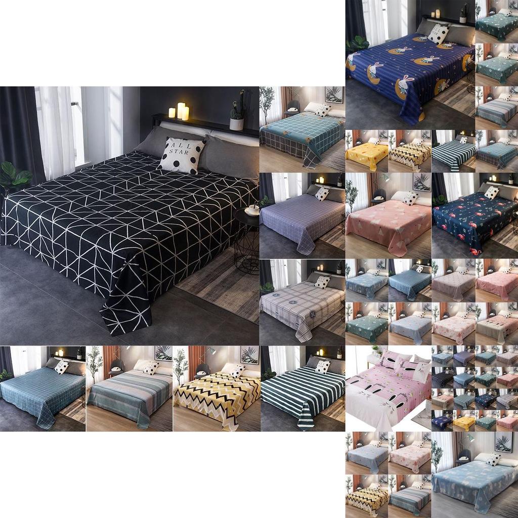 Мультяшное плоское покрытие-простыня для матраса из мягкого материала, устойчивого к выцветанию, для дома или общежития**