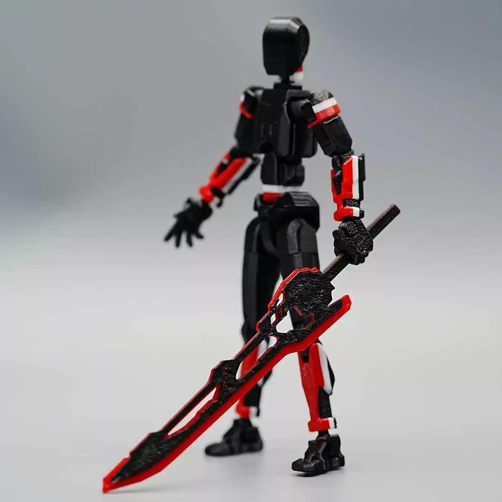 3D-печатная фигурка Смерти/Мечника 13 Action Figures Многосуставная Подвижная Lucky 13 Action Figure Nova 13 Action Figure в подарок