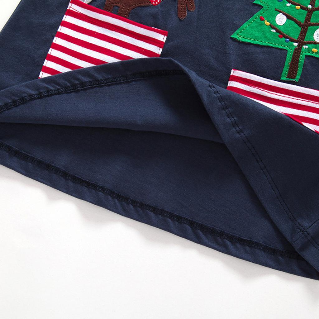 Вечернее платье принцессы в полоску с длинными рукавами и рисунком лошади для маленьких девочек