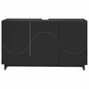 Bathroom Cabinet Black 101 x 41 x 58 cm Engineered Wood