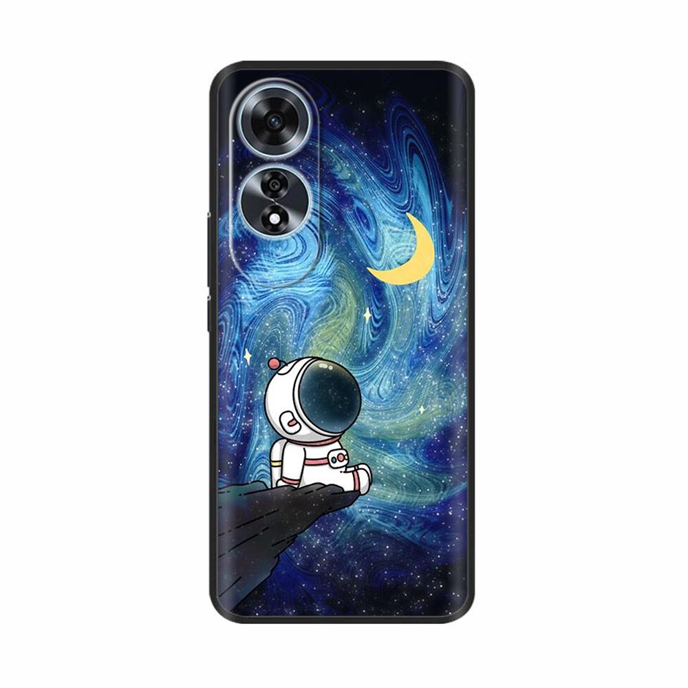For OPPO A60 4G Case Cute Cartoon Painted Phone Case For OPPO A60 Cover Fundas For Oppo A60 Mobile Case Coque Shockproof Shell