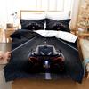 Speed Sports Car Duvet Cover Set Full Queen Size Red Cool Racing Car Bedding Sets Speed Automobile Extreme Sport Quilt Cover Set