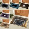Washable Foot Pad 3D Visual Effect Entrance Carpet New Floor Mat  Living Room Decoration