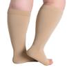 Large Size Open-toe Compression Socks Graduated Compression Reduce Soreness And Swelling Faster Recovery