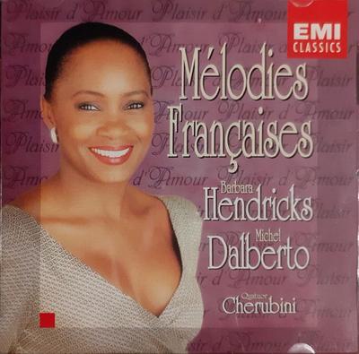 CD БАРБАРА ХЕНДРИКС - Французские мелодии 724355538826 EMI Classics 1996 Франция Классика Б/У