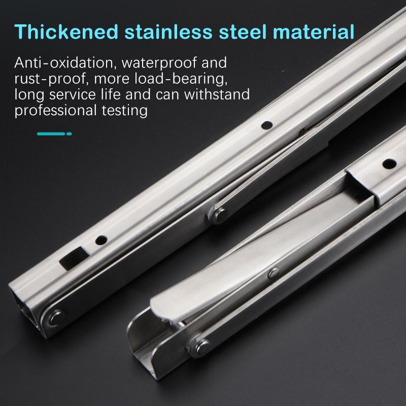 Автодом серебристый отделка утолщенная нержавеющая сталь мини складной столик автомобильные аксессуары кемперван складной кронштейн стол полка