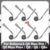 Совместимо для Roborock Q8 Max Pro / Q8 Max Pro+ / Q8 / Q8 / Q8+ Основная боковая щетка HEPA-фильтр Тряпка для мытья пола Мешок для пыли Запасные части