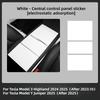 Rear Screen Frame for Tesla Model 3 Y Highland Juniper 2026 Air Conditioning Mask Protector Cover Armrest Box Cover Accessories