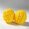 Simulation Crispy Mango Pulp Stress Relief Squishy Ball New Hit Product From South Korea Crispy Squeeze Fidget Toy Made Entirely