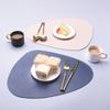 2/6Pcs PU Leather Table Mat Placemats for Table Waterproof Non-Slip Table Napkin for Dishes Tableware Kitchen Accessories