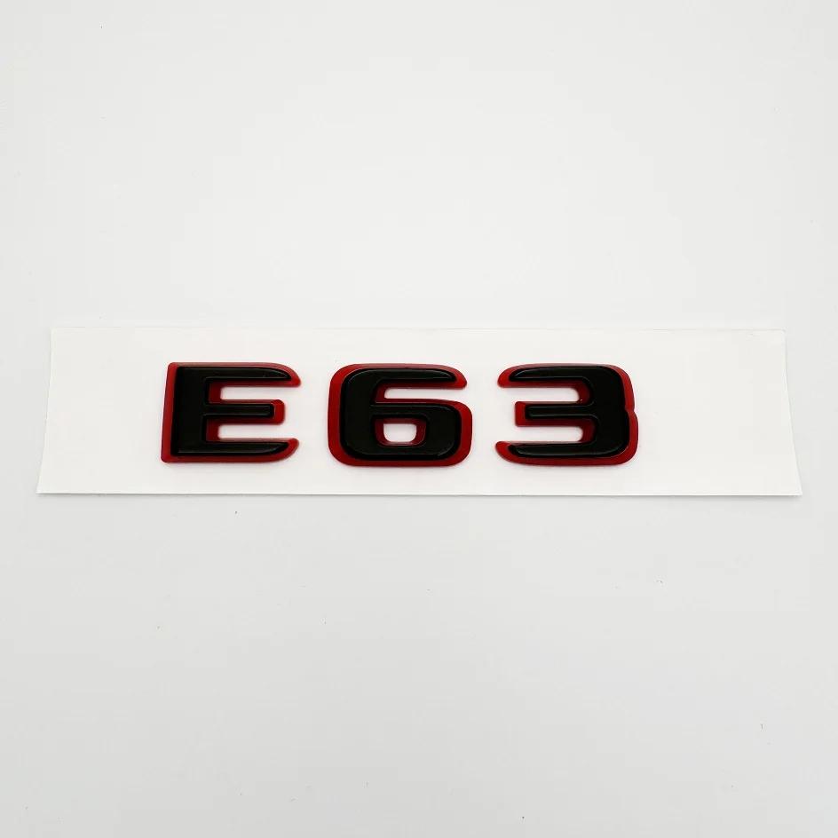 2024 Новый стиль Двухцветные Буквы Цифры Шильдик E43 E53 E63s для Крыла Багажника Задней Части Автомобиля W212 W213 W214 Наклейка Логотип Аксессуары