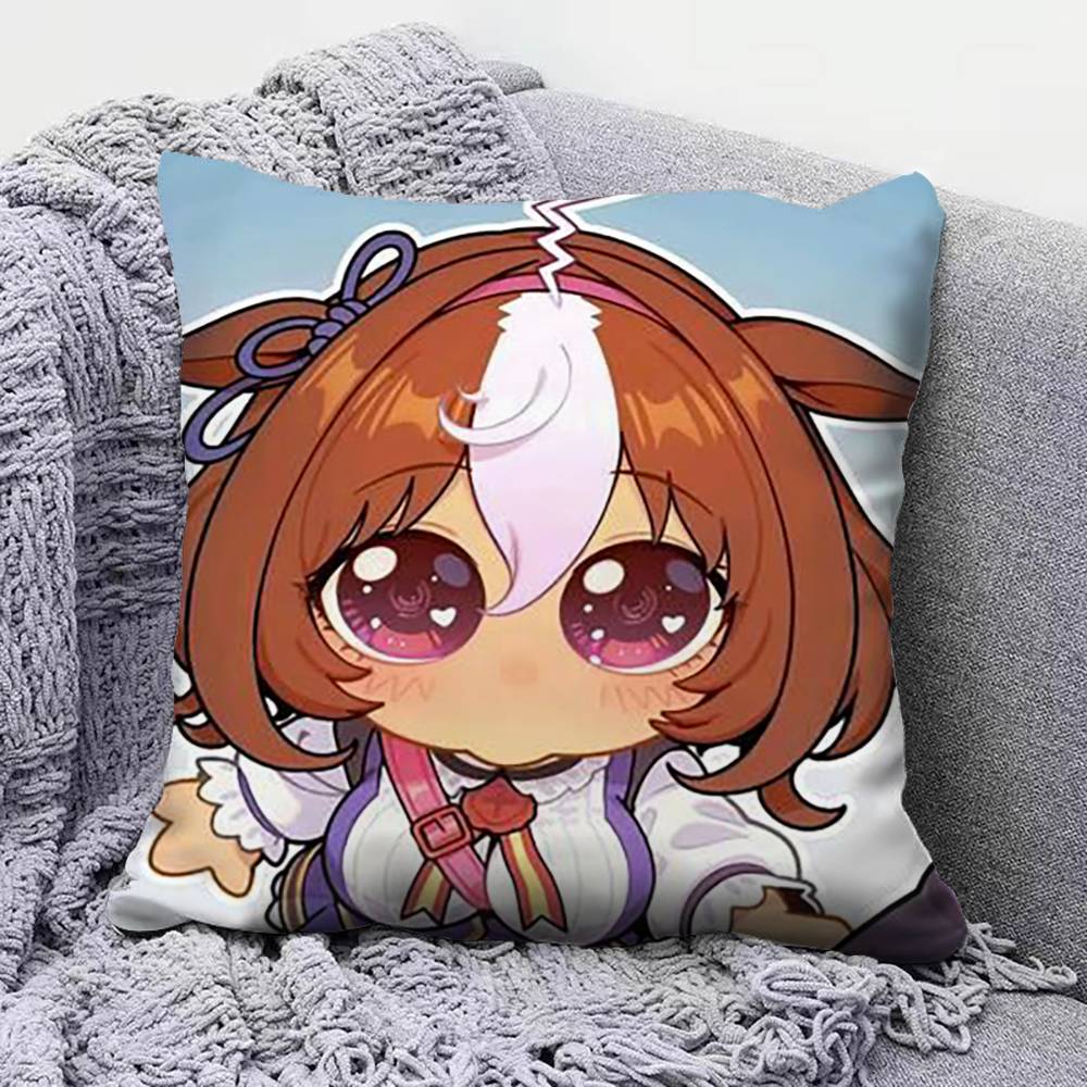 Мем Uma Musume Pretty Derby uma Чехлы для подушек на диван и Декоративные наволочки на заказ