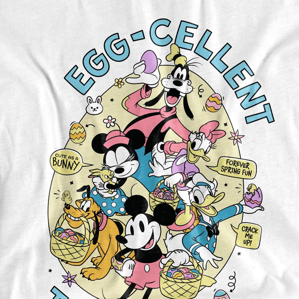 Mickey mouse Футболка унисекс для взрослых Eggcellent Together Easter