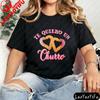 Te Quiero Un Churro Funny Latina Shirt Cute Spanish Love Tee San Valentin Gift For Her Valentines Day Tshirt Unisex Fashion Tops