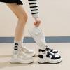2025 весна белые туфли новая корейская версия ins женские студенческие туфли для увеличения роста на платформе спортивные туфли для доски повседневная обувь женская HB802