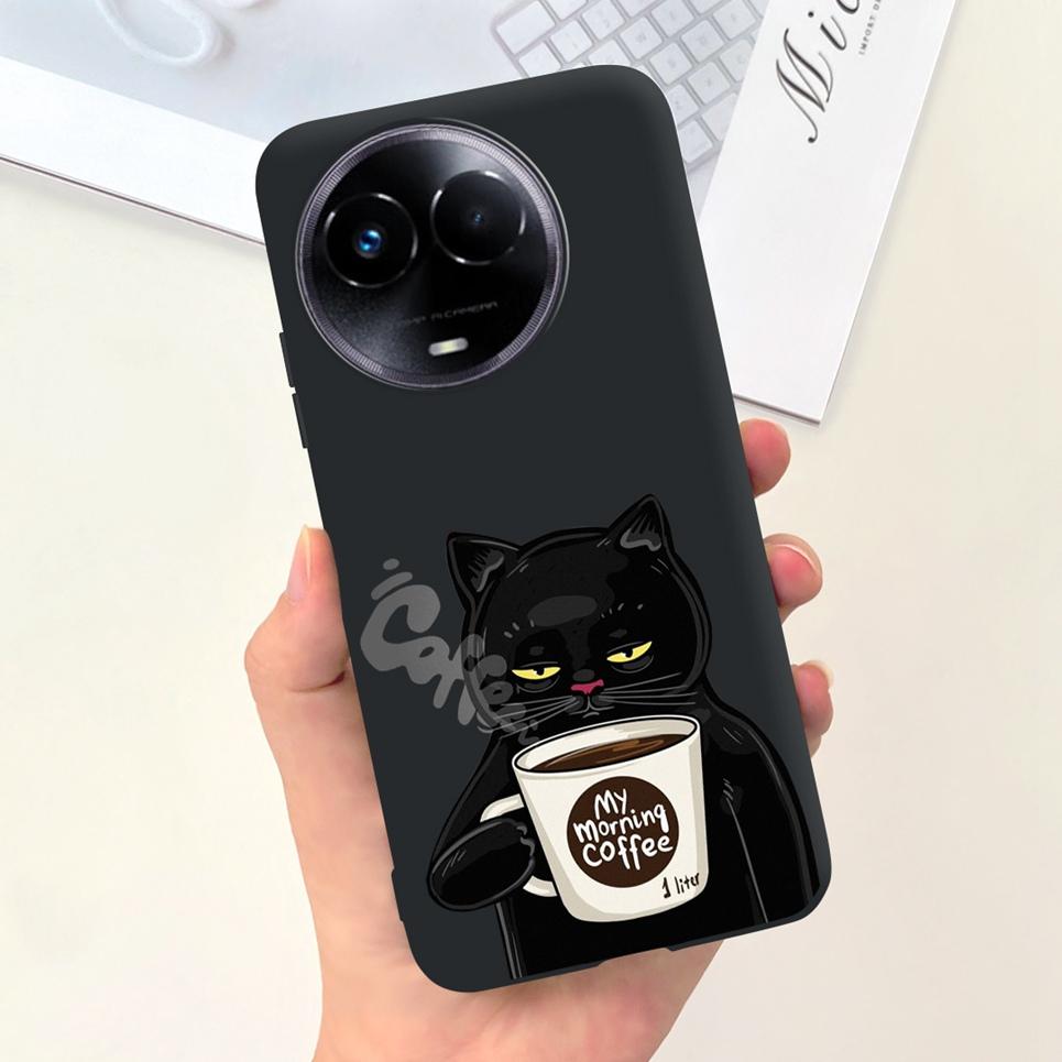Чехол для Realme 11 5G 6.72" Тайваньская версия Крутой узор Силиконовый Мягкий ТПУ Задняя крышка телефона для Realme11 Realme RMX3780 Fundas