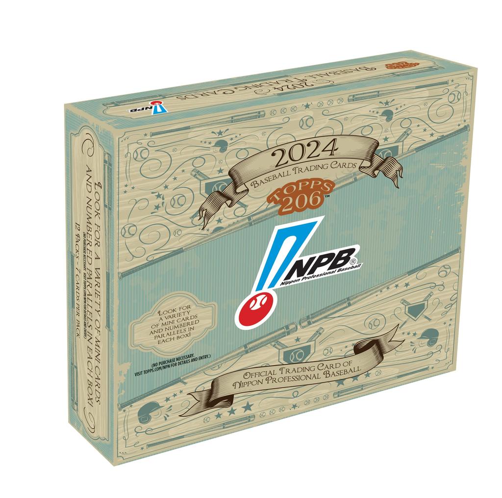 Item Scheduled To Be Released On December 2024 2024 Topps NPB 206 Box Packs X 12 Unopened Topps Trading Card Card Collector 2024 Edition Baseball