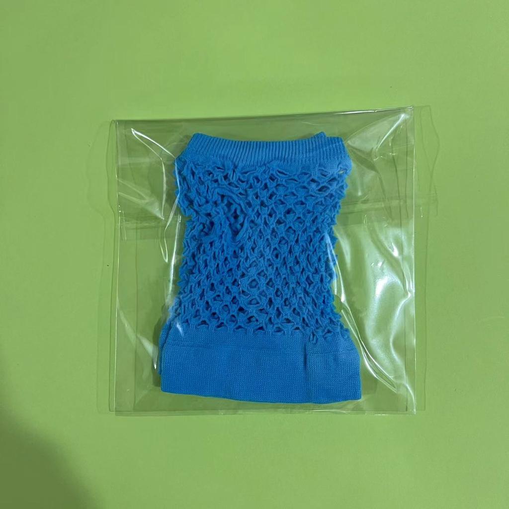 Короткие сетчатые перчатки для ночного клуба, многоцветные сексуальные эластичные перчатки, сетчатые перчатки в стиле панк, полые перчатки без пальцев