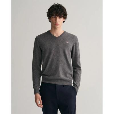 Свитер с V-образным вырезом Superfine Lambswool