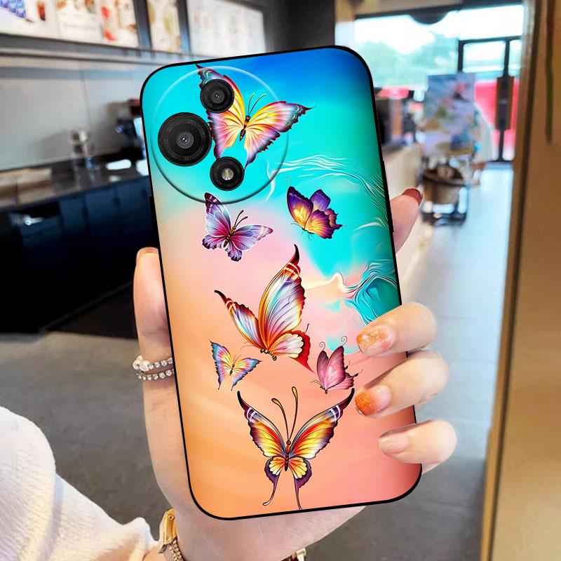 Для TCL 60 SE NxtPaper 5G Чехол Мягкий Матовый Силиконовый ТПУ Чехол для Телефона Для TCL 60SE NxtPaper T521K Защитная Крышка Ударопрочный Бампер