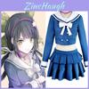 Danganronpa V3 Killing Harmony Косплей Чабашира Тенко Униформа Костюм Костюм Для Женщин
