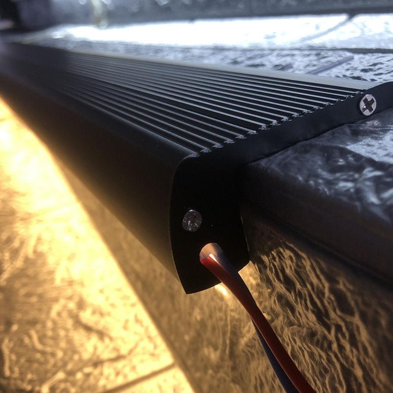 0.5M/1M LED Step Lamp Aluminum Profile Anti-Slip Stair Treads Backlight Hard Bar Strip Lights Linear Home Decoration Lighting