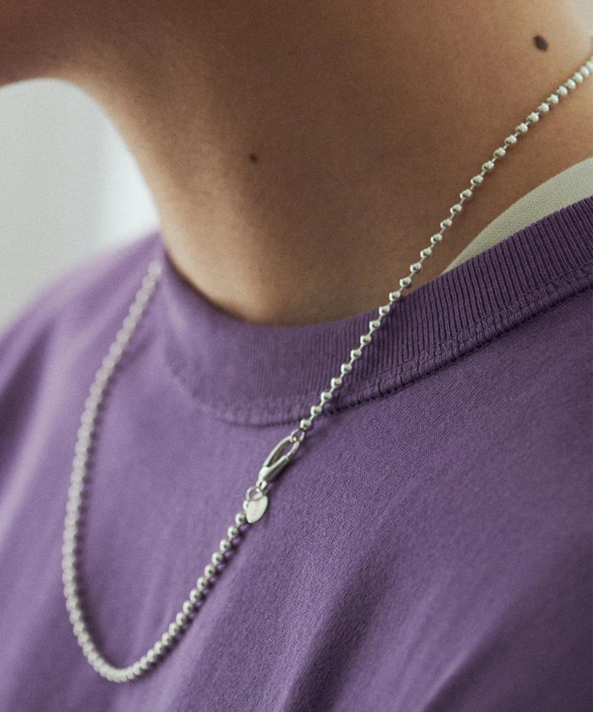 Verte [Mens][925 Silver] Un.Silver.150 / Mini Corde Necklace