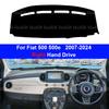 Накладка на панель приборов для Fiat 500 500e 2007-2025 2025 2025 Автомобильная подушка на панель приборов Коврик на приборную панель Коврик-подушка Накидка-солнцезащита Подушка