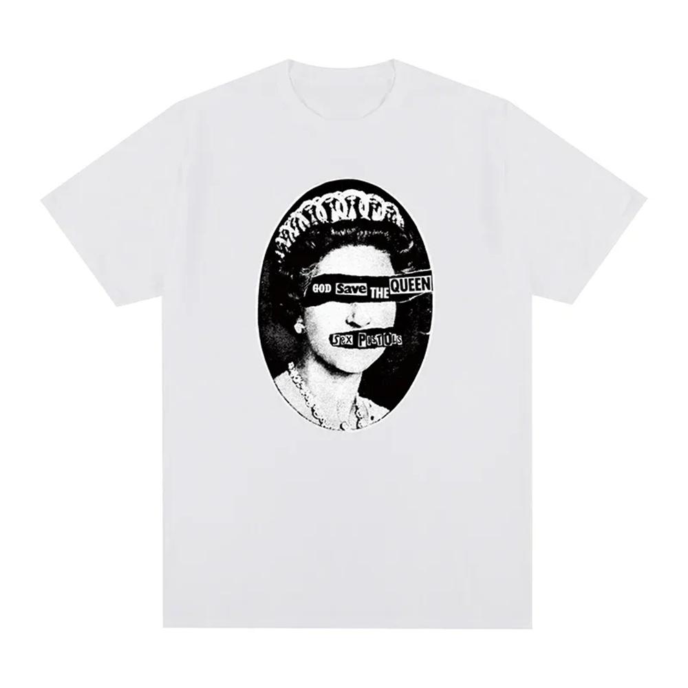 God Save The Queen Sex Pistols Tshirt Cotton Unisexs Tshirt New Tshirt Round Neck Tshirt Pure Cotton Tshirt Neutral
