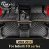 Для Infiniti FX серии 2004-2013 2012 2011 2009 2008 2007 Автомобильные коврики для пола авто коврики для ног ковровое покрытие аксессуары для интерьера
