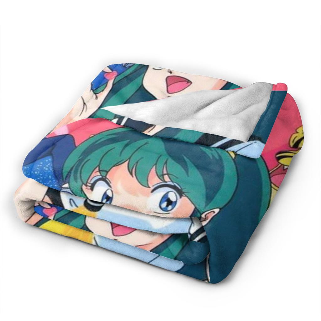 Urusei Yatsura Пледы Мягкие Бархатные Пледы Уютное Одеяло