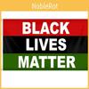 Премиальный флаг Black Lives Matter 3x5 с эффектным красно-черно-зеленым дизайном