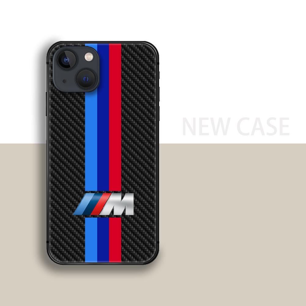 Роскошный автомобильный чехол для телефона BMW M для Iphone Xiaomi Mi Samsung Galaxy Redmi Note AS 6 7 8 9 10 11 12 13 20 21 32 71 4G 5G Max Pro Plus, мягкий чехол из ТПУ Oppo