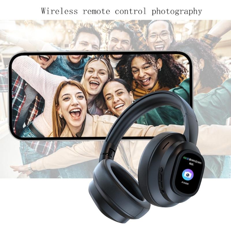 AI-Перевод Bluetooth-совместимые Наушники Отображение в Реальном Времени для Многоязычного Общения Накладные Гарнитуры