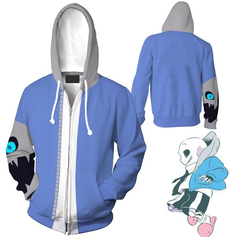 Игра Undertale Санс 3D Косплей Толстовка Куртка Мягкий Удобный Дизайн Для Всех