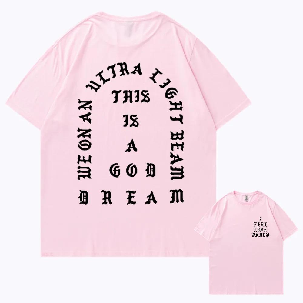 Футболка Kanye West Vintage Oversize Printed Tshirts Men Women Hip Hip Unisex Top Tee Streetwear Tee shirt men