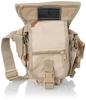 Leg Pouch 10 Pockets with Embroidered Patch Military Waterproof Leg Pouch 11 Color Desert [F-style] F-SD010777
