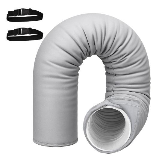 Комплект изоляционных чехлов для кондиционера Универсальный Легко устанавливаемый Изоляционная муфта для шланга портативного кондиционера Чехол-обертка для шланга кондиционера