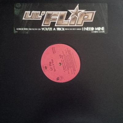 12-дюймовая пластинка LIL' FLIP - You'ze A Trick CAS17276 Columbia 2005 США Рэп и Хип-Хоп/R&B Б/У