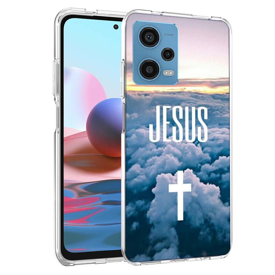 Чехол для телефона 'Бог Иисус Молись' для Xiaomi Poco X7 X5 X6 F6 Pro F7 Ultra M5S X3 M6 M5 X4 F4 GT Mi F5 F3 M3 Мягкий Чехол из ТПУ Capa Милый Фу